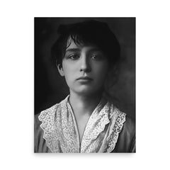 Camille Claudel poster on a plain backdrop in size 18"x24".