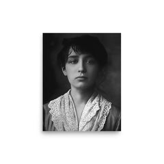 Camille Claudel poster on a plain backdrop in size 8"x10".