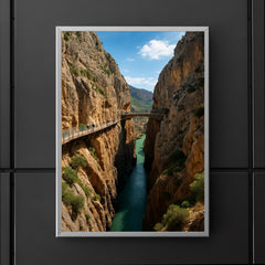 Caminito del Rey Gorge Spain poster 5