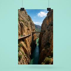 Caminito del Rey Gorge Spain poster 6