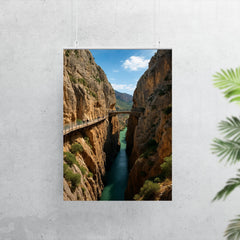 Caminito del Rey Gorge Spain poster 7