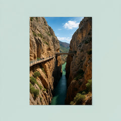 Caminito del Rey Gorge Spain poster 8