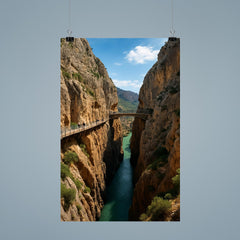 Caminito del Rey Gorge Spain poster 9