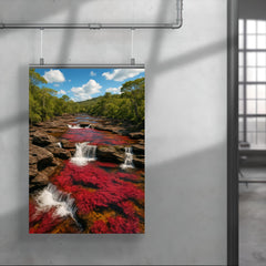 Caño Cristales Colombia poster 4