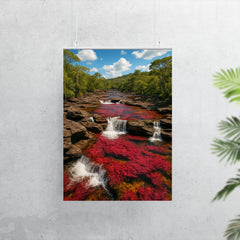 Caño Cristales Colombia poster 7