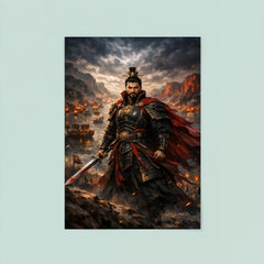 Cao Cao at Red Cliffs before inferno poster 8
