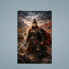 Cao Cao at Red Cliffs before inferno poster 9