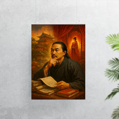 Cao Xueqin among red chamber memories poster 7