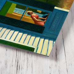 Cape Cod Morning by Edward Hopper metal print mockup