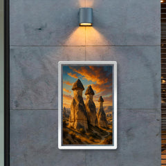 Cappadocia Fairy Chimneys Turkey poster 2