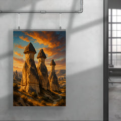 Cappadocia Fairy Chimneys Turkey poster 4