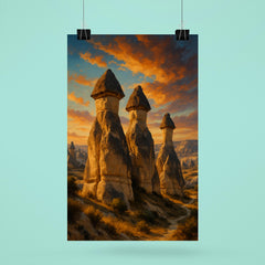 Cappadocia Fairy Chimneys Turkey poster 6