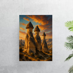Cappadocia Fairy Chimneys Turkey poster 7