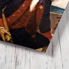 Captain John Paul Jones by Cecilia Beaux metal print mockup