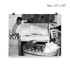 Captain Lewis Nixon of Easy Company, 506th PIR, Morning After VE Day, 1945 poster 2