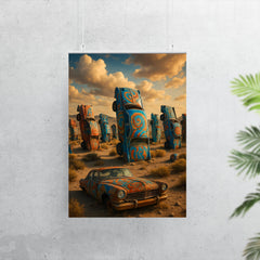 Car Forest of the Last Church Nevada USA poster 7