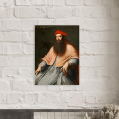 Cardinal Reginald Pole metal print mockup