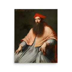 Cardinal Reginald Pole poster on a plain backdrop in size 16"x20".