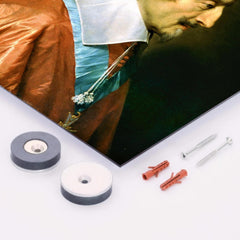 Cardinal Richelieu metal print mockup