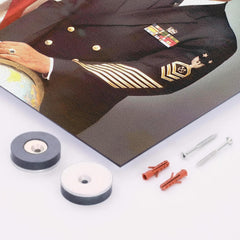 Carl Brashear metal print mockup