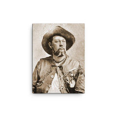 Carl Browne canvas print on a plain backdrop in size 12"x16".