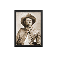 Carl Browne framed print on a plain backdrop in size 12"x16".