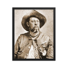 Carl Browne framed print on a plain backdrop in size 16"x20".