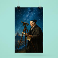 Carl Friedrich Gauss measuring the kingdom by starlight poster 6