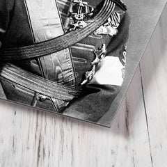 Carl Gustaf Emil Mannerheim metal print mockup