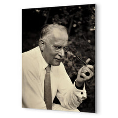 Carl Jung metal print mockup