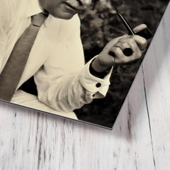 Carl Jung metal print mockup