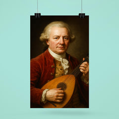 Carl Michael Bellman portrait poster 6