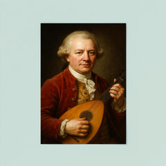 Carl Michael Bellman portrait poster 8