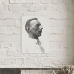 Carl Orff metal print mockup