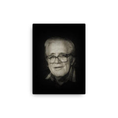 Carl Whitaker canvas print on a plain backdrop in size 12"x16".