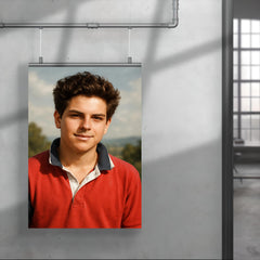 Carlo Acutis portrait poster 4