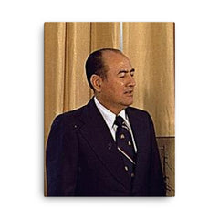 Carlos Humberto Romero canvas print on a plain backdrop in size 18"x24".