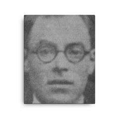 Carlos Medinaceli canvas print on a plain backdrop in size 16"x20".