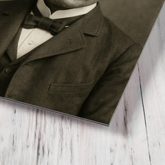 Carlos Montezuma metal print mockup