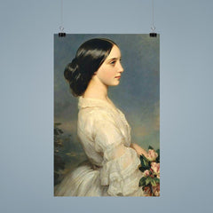 Carmen Aguado, Duchesse de Montmorency by Franz Xavier Winterhalter, 1860 poster 9