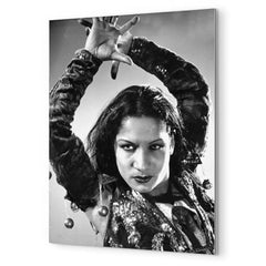 Carmen Amaya metal print mockup