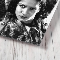 Carmen Amaya metal print mockup