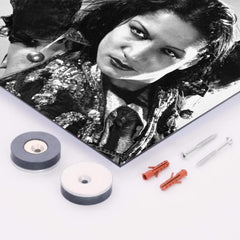 Carmen Amaya metal print mockup