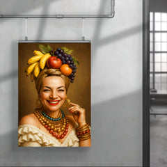 Carmen Miranda portrait poster 4