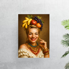 Carmen Miranda portrait poster 7
