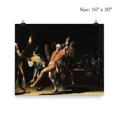 Carnival Clowns by Willem Duyster, 1620 poster 2