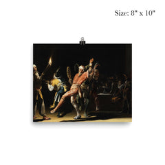 Carnival Clowns by Willem Duyster, 1620 poster 4