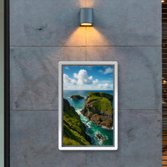 Carrick a Rede Coastline Northern Ireland poster 2