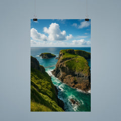 Carrick a Rede Coastline Northern Ireland poster 9