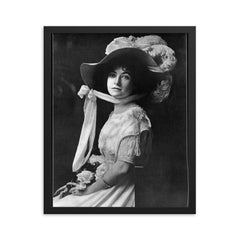 Carrie Bowman framed print on a plain backdrop in size 16"x20".